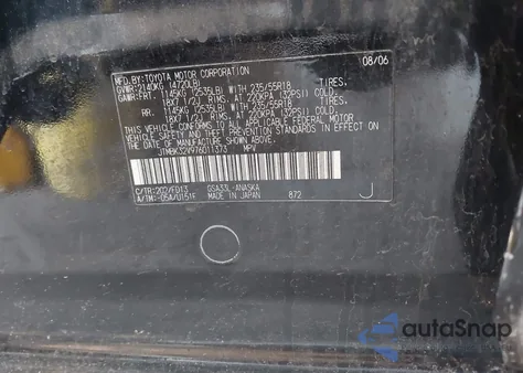 2007 Toyota Rav4 Sport V6 z USA, uszkodzony, nr VIN JTMBK32V976011373